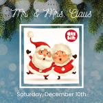 Mr. and Mrs. Claus in Cambie Village