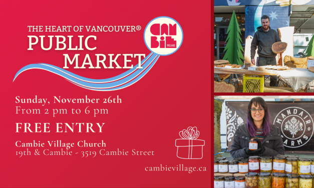 Our Heart of Vancouver® Public Market is Back!