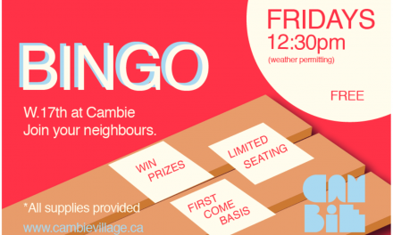 Bingo – Join your Neighbours