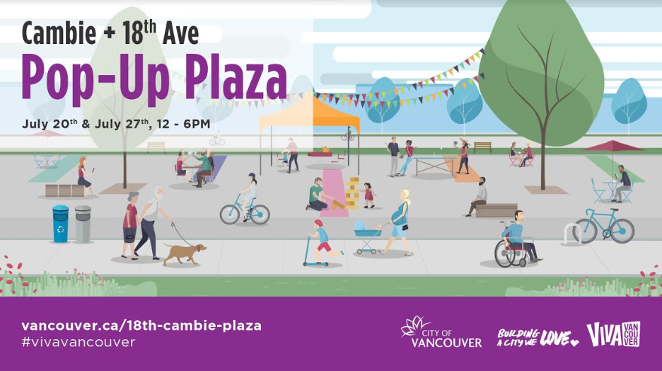 18th & Cambie Pop-up Plaza